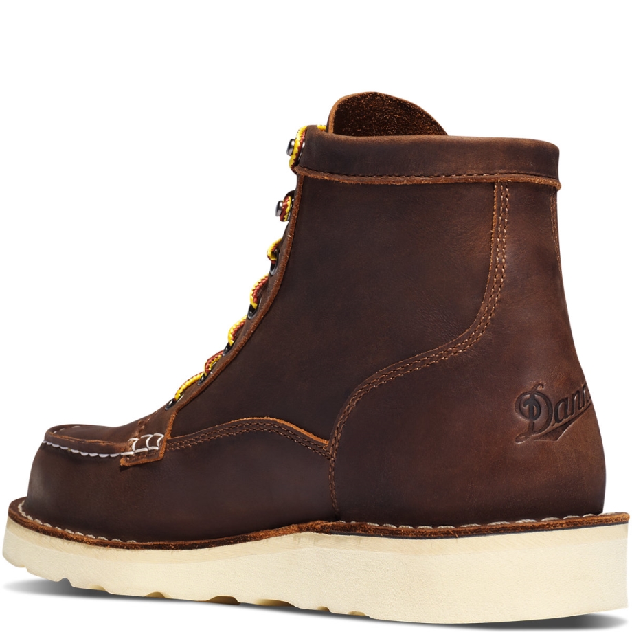 Danner Bull Run Moc Toe 6 Brun Ståltå