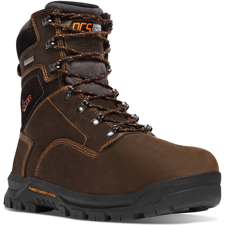 Danner Crafter 8 Brun Isoleret 600g Komposit Tå