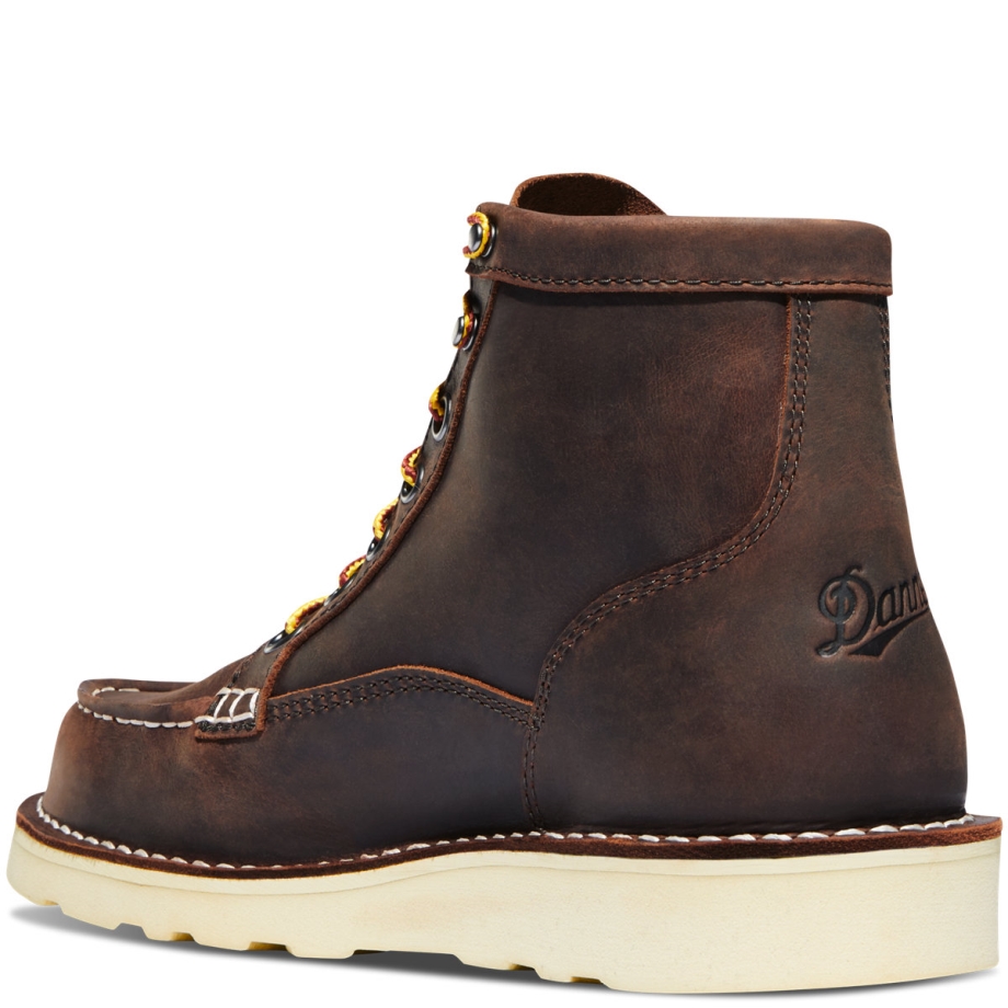Danner Dame Bull Run Moc Toe 6 Brun