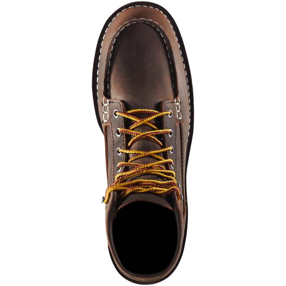 Danner Dame Bull Run Moc Toe 6 Brun
