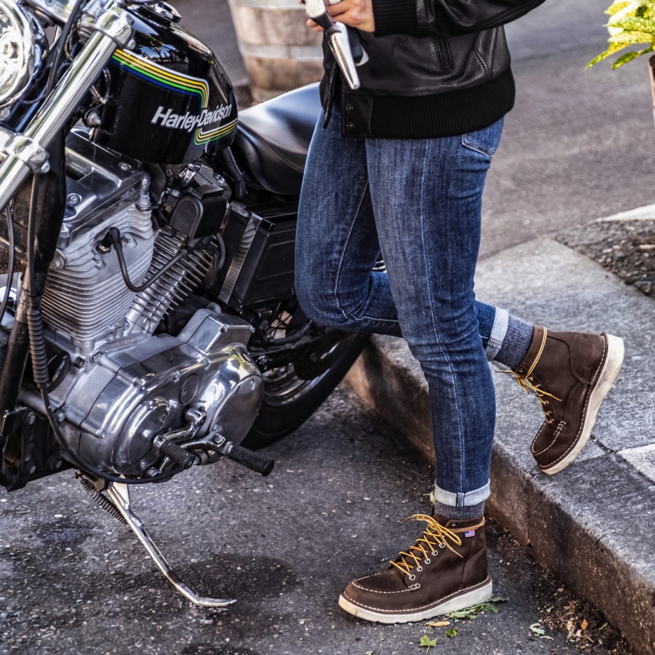 Danner Dame Bull Run Moc Toe 6 Brun