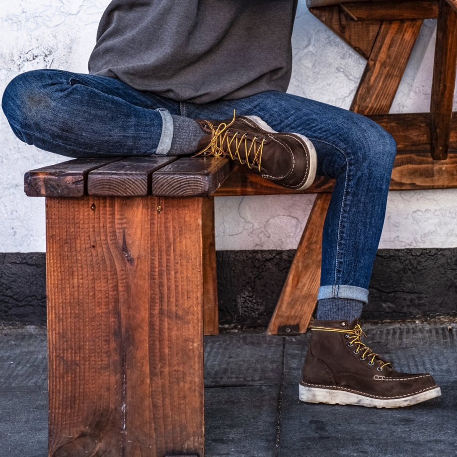 Danner Dame Bull Run Moc Toe 6 Brun