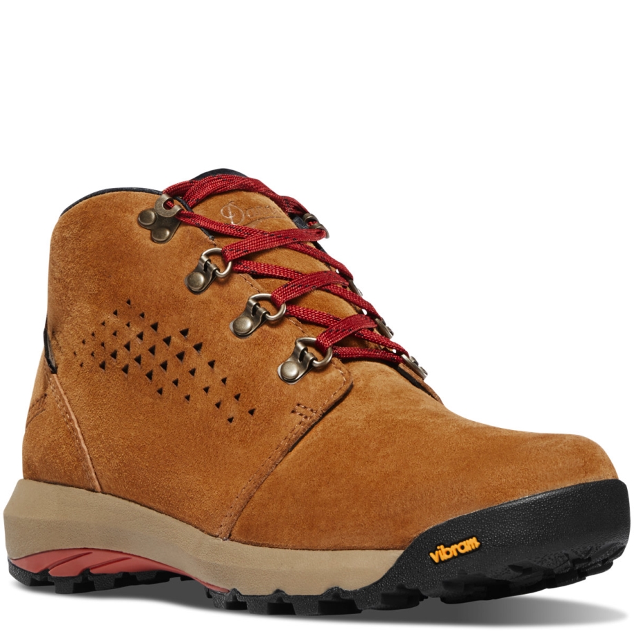 Danner Dame Forhør Chukka Brun/rød