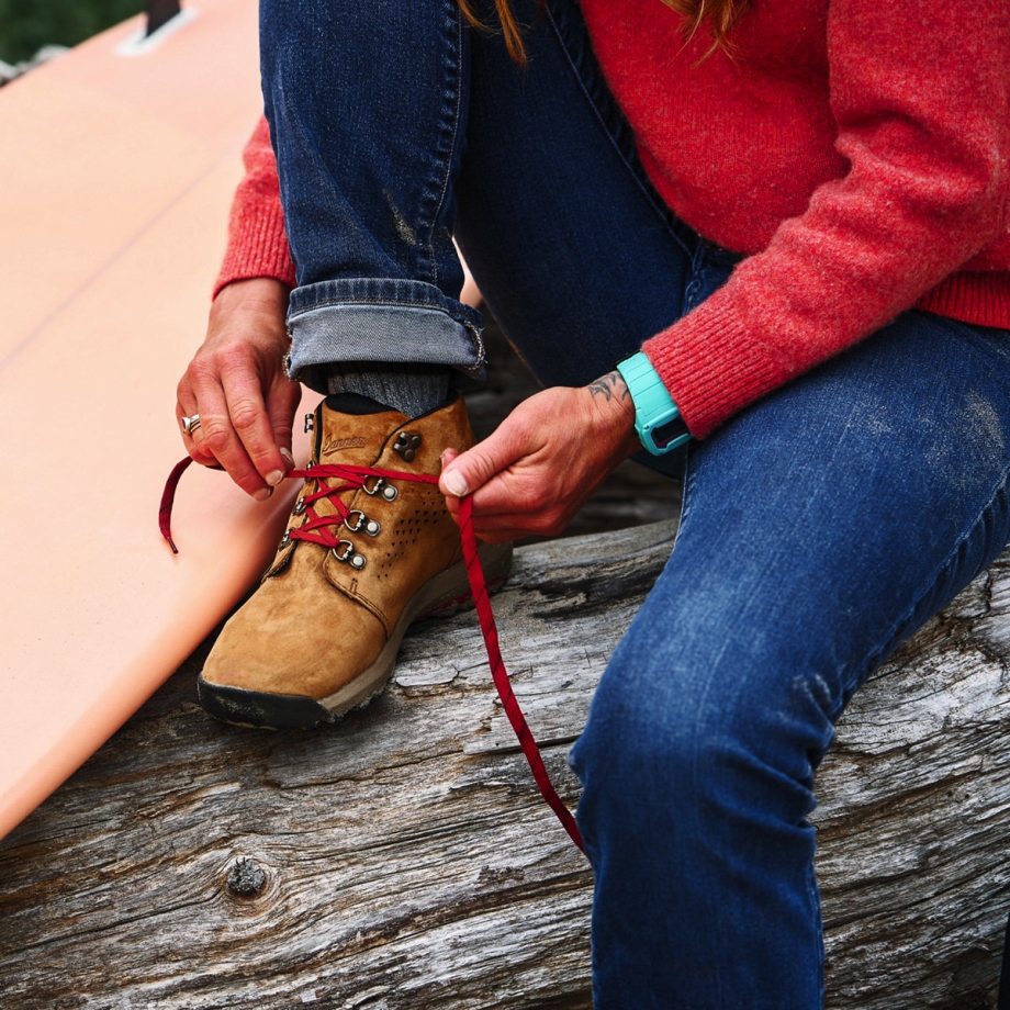 Danner Dame Forhør Chukka Brun/rød