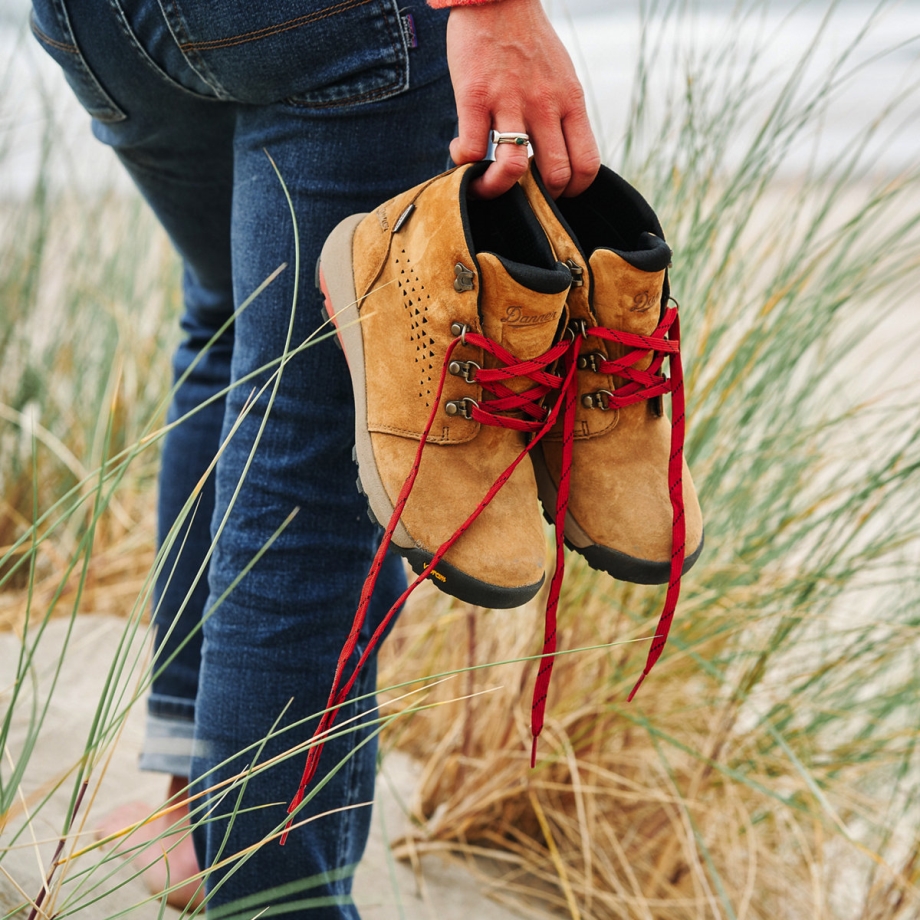 Danner Dame Forhør Chukka Brun/rød