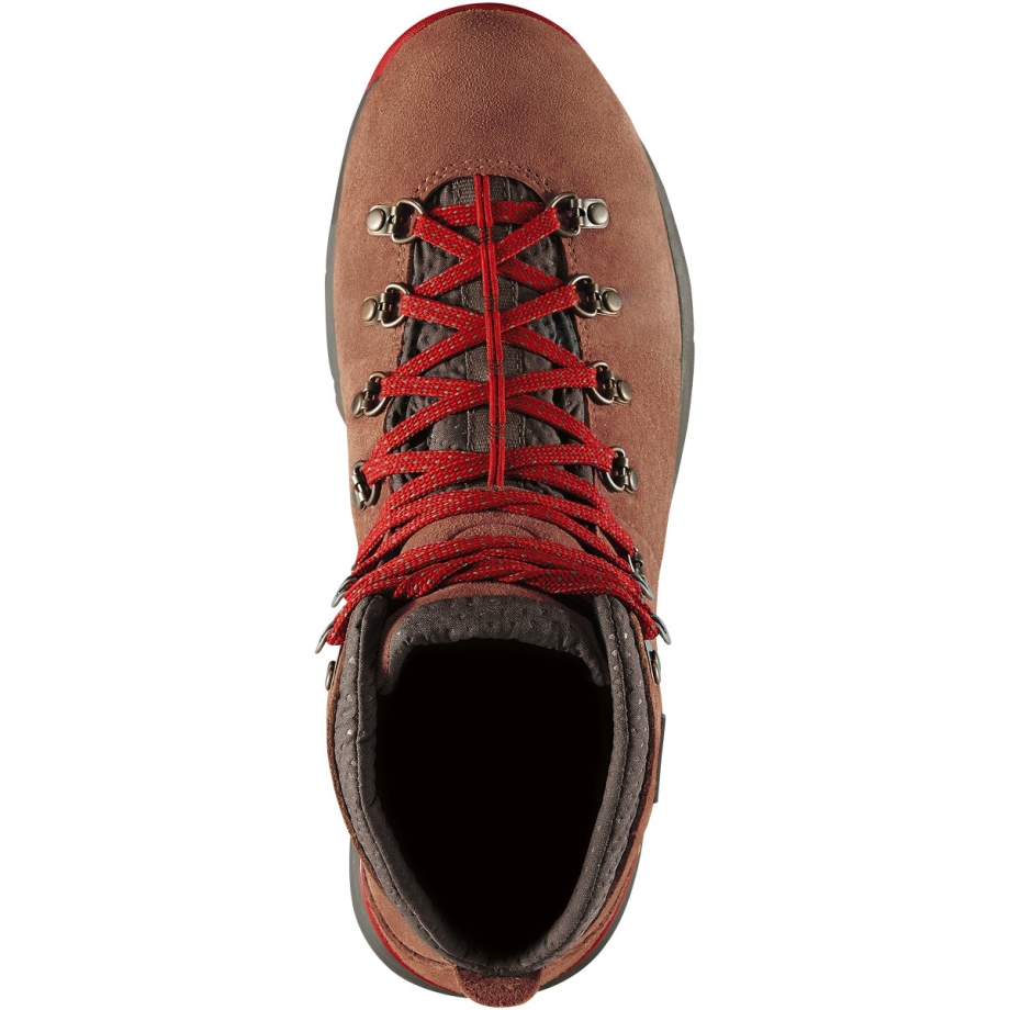 Danner Damebjerg 600 4,5 Brun/rød