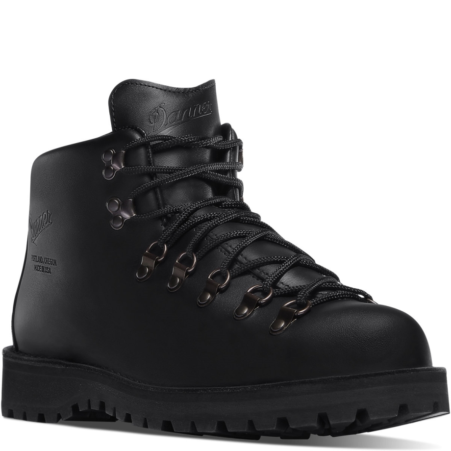 Danner Dame Bjerg Lys Sort-gore-tex