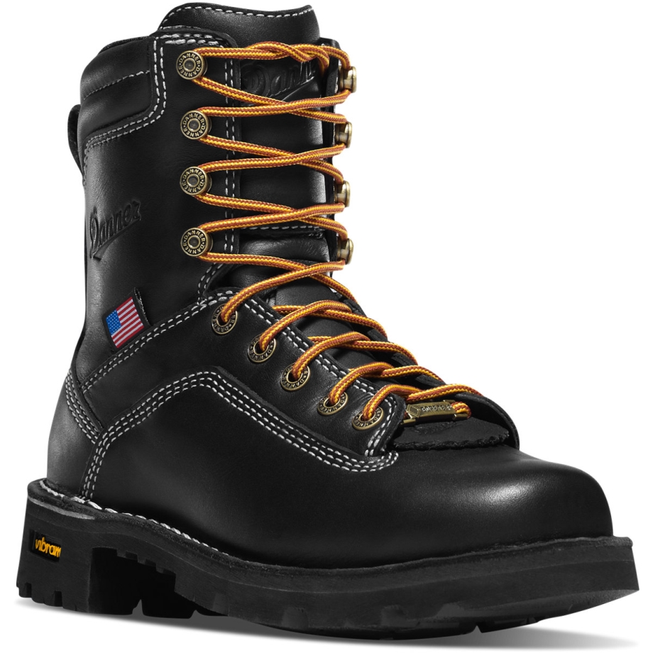 Danner Dame Quarry Usa Sort Alu Tå