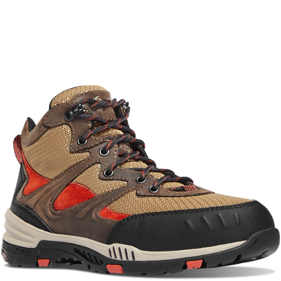 Danner Dame Springfield 4,5 Brun/bronze Komposit Tå Hot