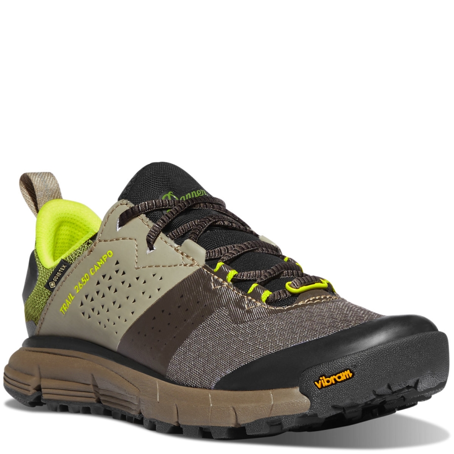 Danner Damespor 2650 Campo Gtx Brun/enggrøn