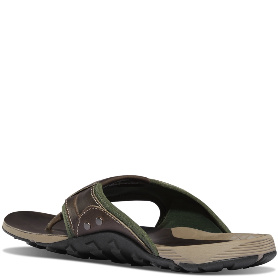 Lost Coast Sandal Grå/kombu Grøn Danner