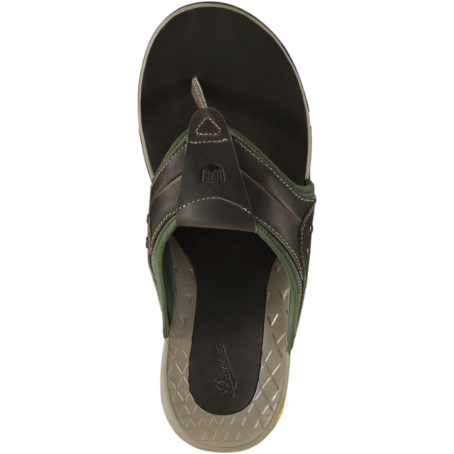 Lost Coast Sandal Grå/kombu Grøn Danner