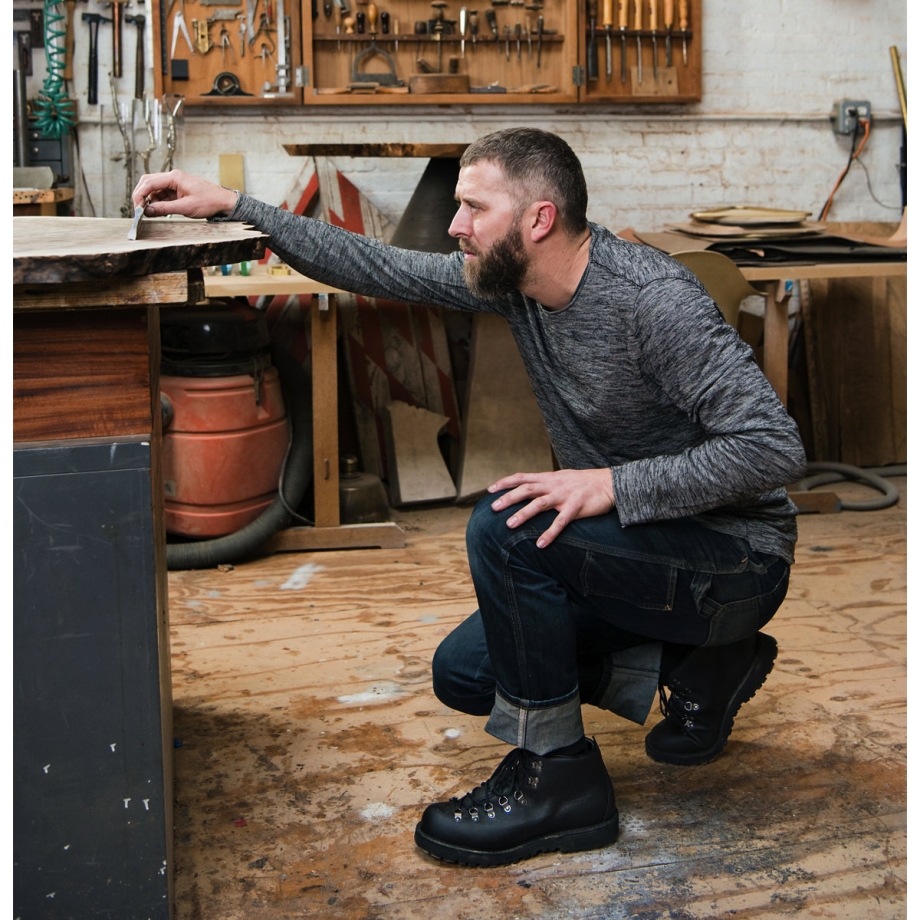 Bjerg Lys Sort-gore-tex Danner