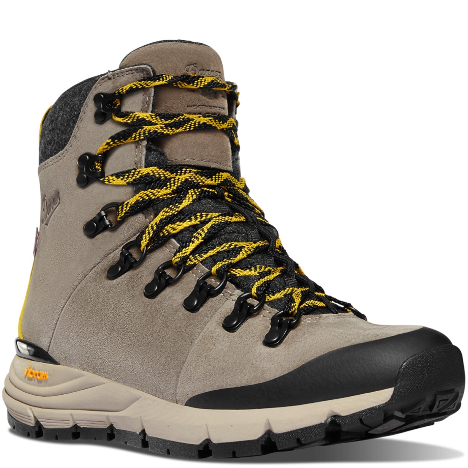 Kvinders Arctic 600 Sidelynlås 7 Drivtømmer/gul 200g Danner