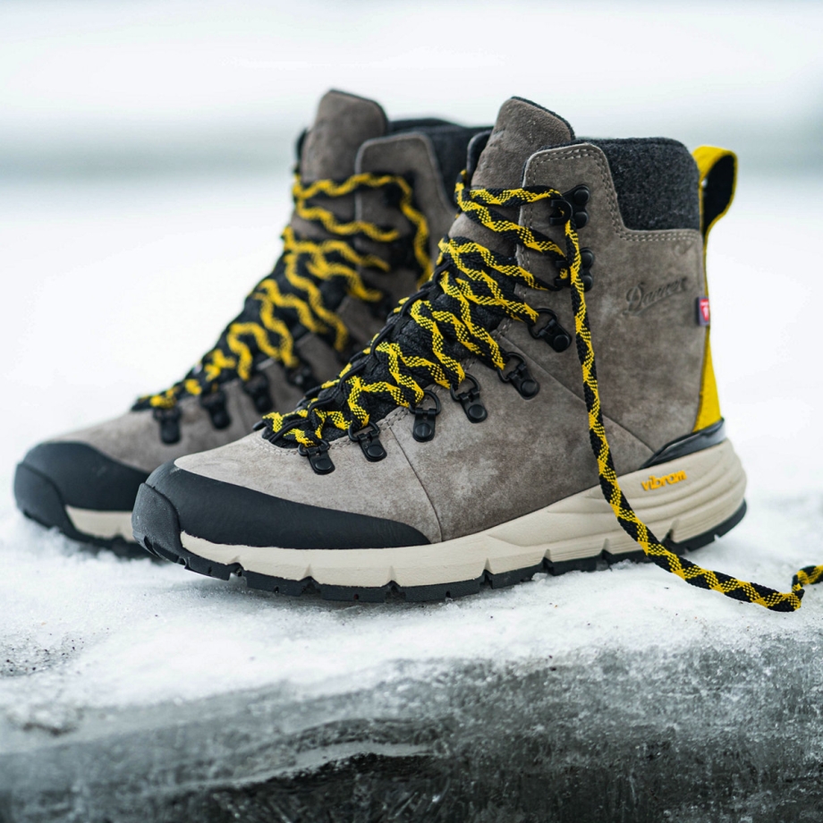Kvinders Arctic 600 Sidelynlås 7 Drivtømmer/gul 200g Danner