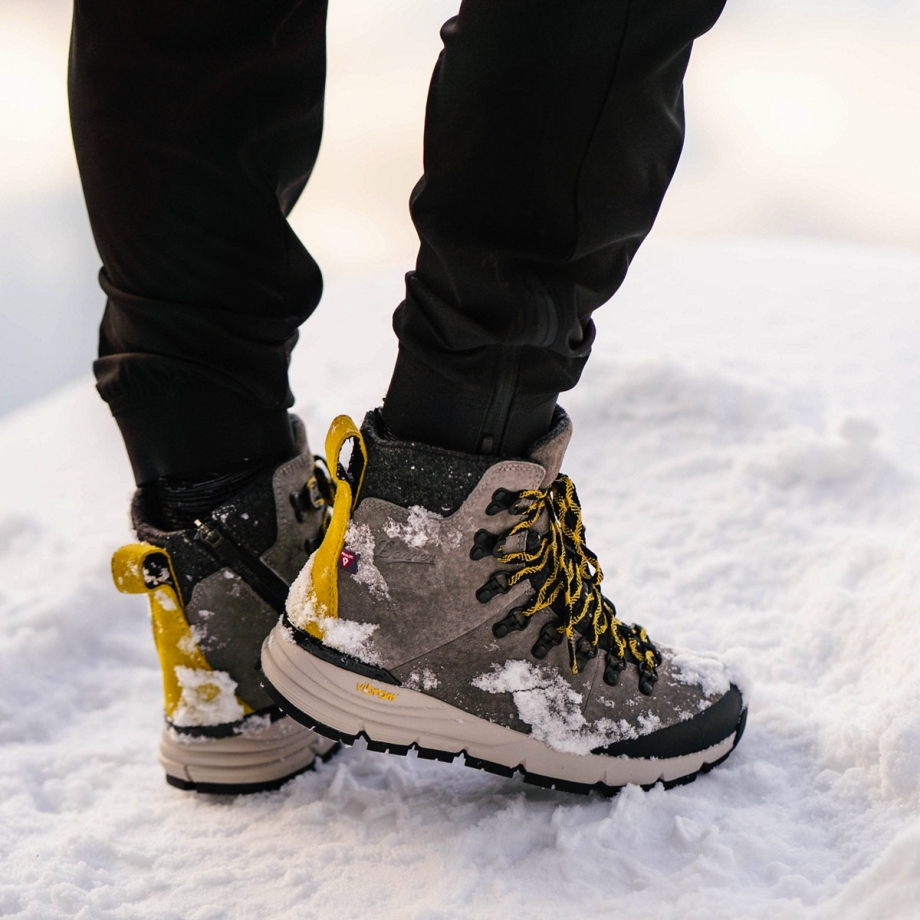 Kvinders Arctic 600 Sidelynlås 7 Drivtømmer/gul 200g Danner