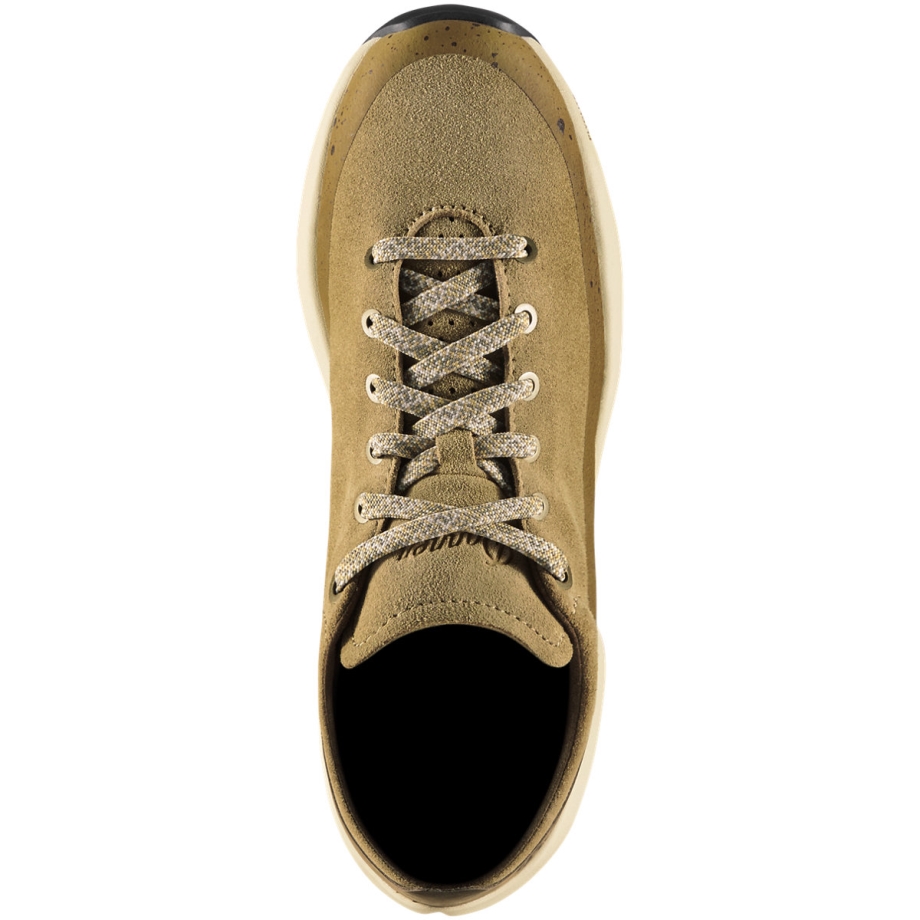 Kvinders Gede Lav Ruskind Antik Bronze Danner