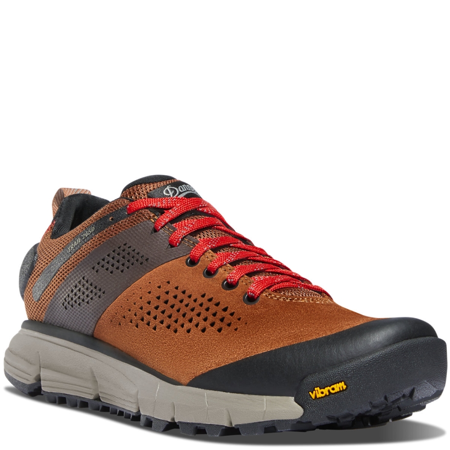Damespor 2650 Brun/rød Danner