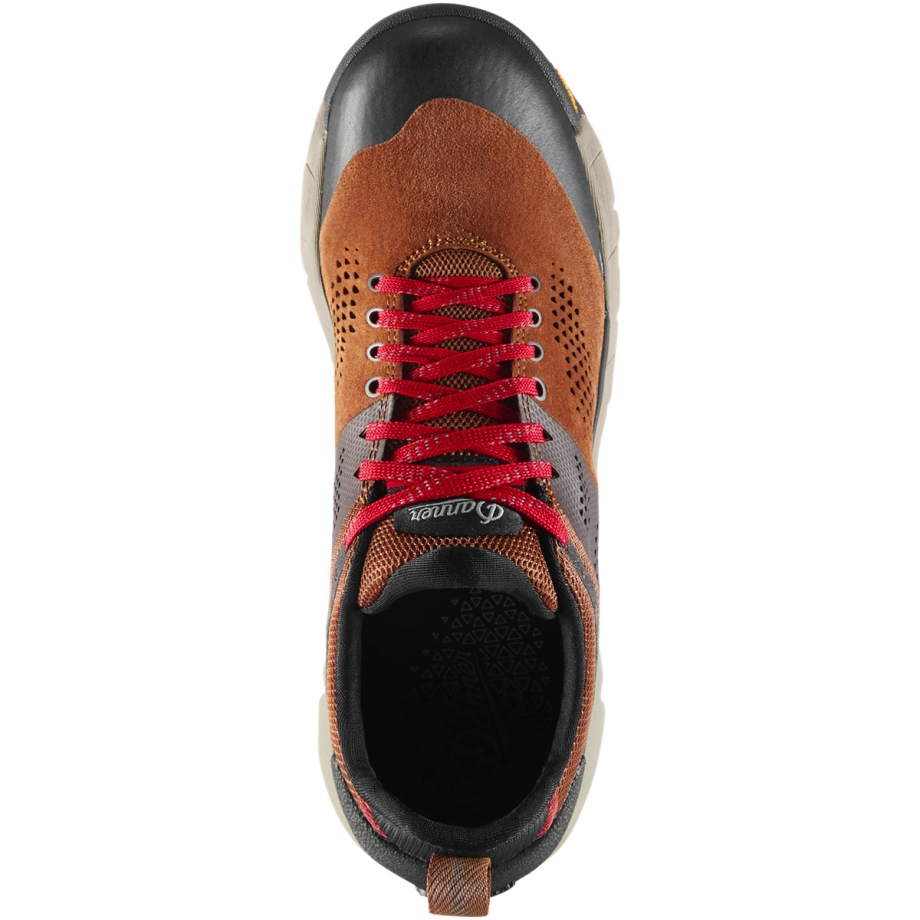 Damespor 2650 Brun/rød Danner